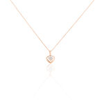Collier Liana Or Rose Diamant - Colliers Femme | Histoire d&rsquo;Or
