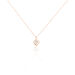 Collier Liana Or Rose Diamant - Colliers Femme | Histoire d’Or