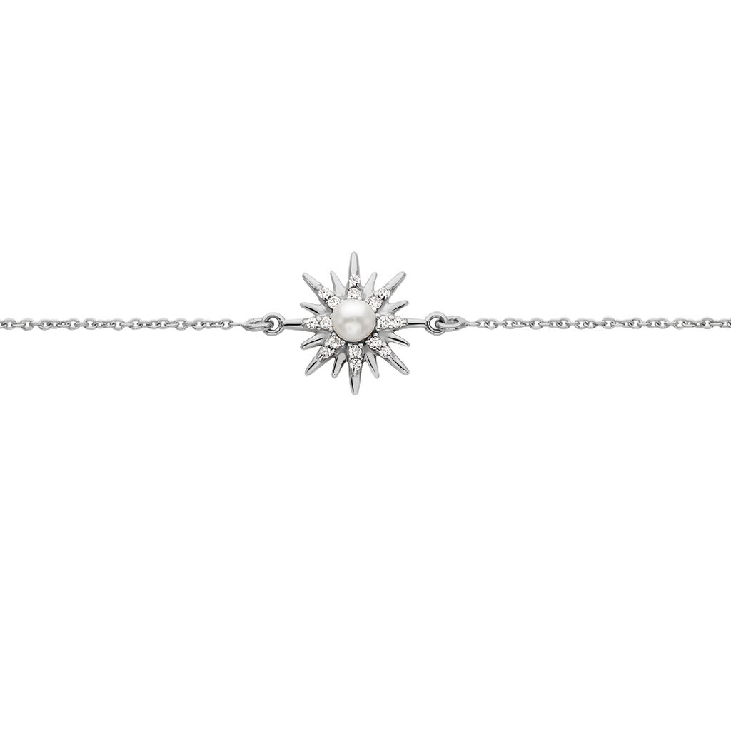 Bracelet Blanca Argent Blanc Perle De Culture - Bracelets Femme | Histoire d’Or