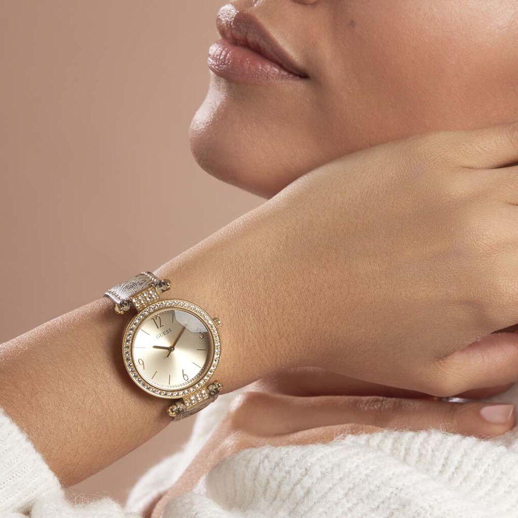 Montre Guess Terrace Champagne - Montres Femme | Histoire d’Or