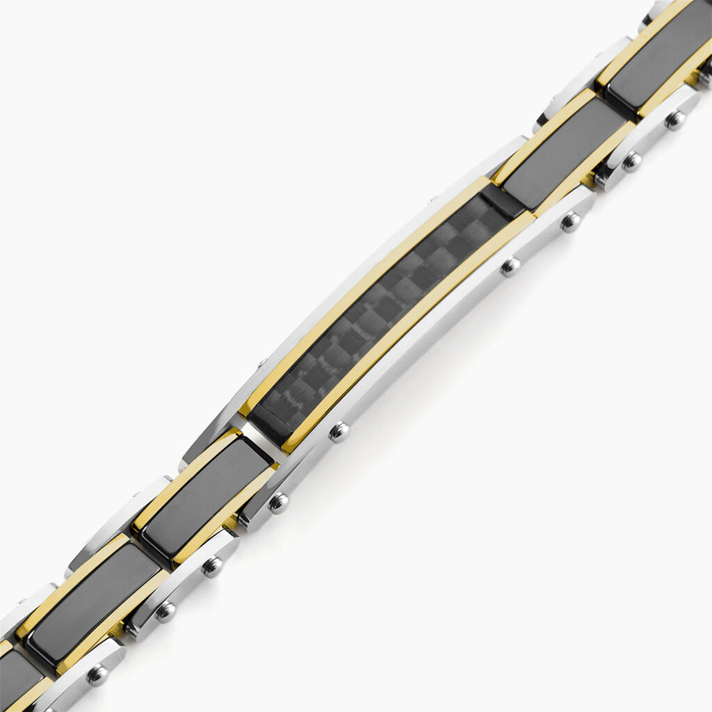 Bracelet Nuku Acier Blanc - Bracelets Homme | Histoire d’Or