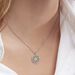 Collier Krysia Argent Blanc Email Turquoise - Colliers fantaisie Femme | Histoire d’Or