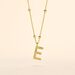 Collier Plaqué Or Jaune Lettra - Colliers fantaisie Femme | Histoire d’Or