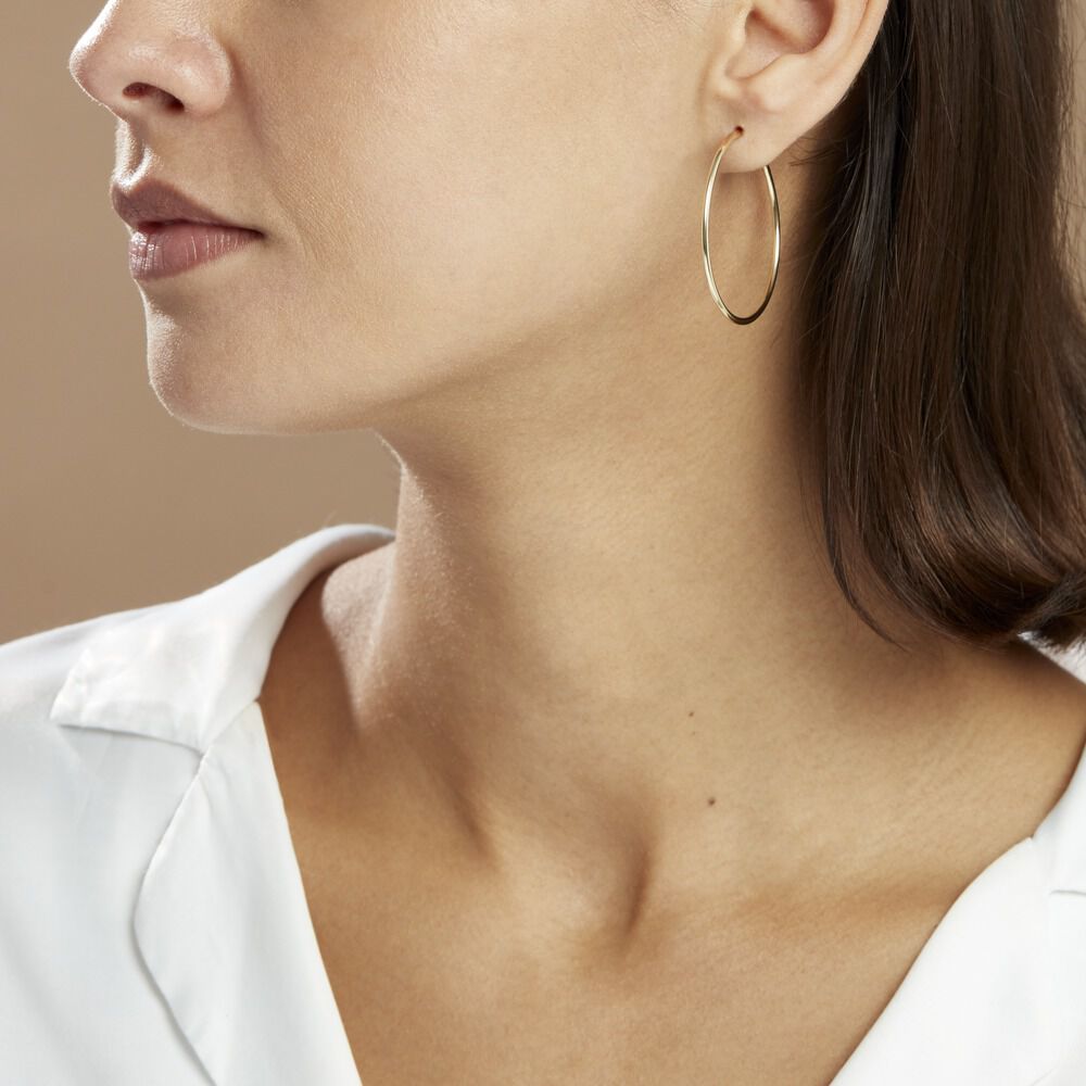 Boucles d'oreilles argentées aigle 22 x 18 mm