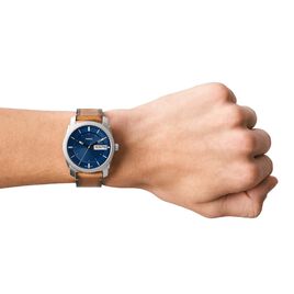 Montre Fossil Machine Bleu - Montres Homme | Histoire d’Or