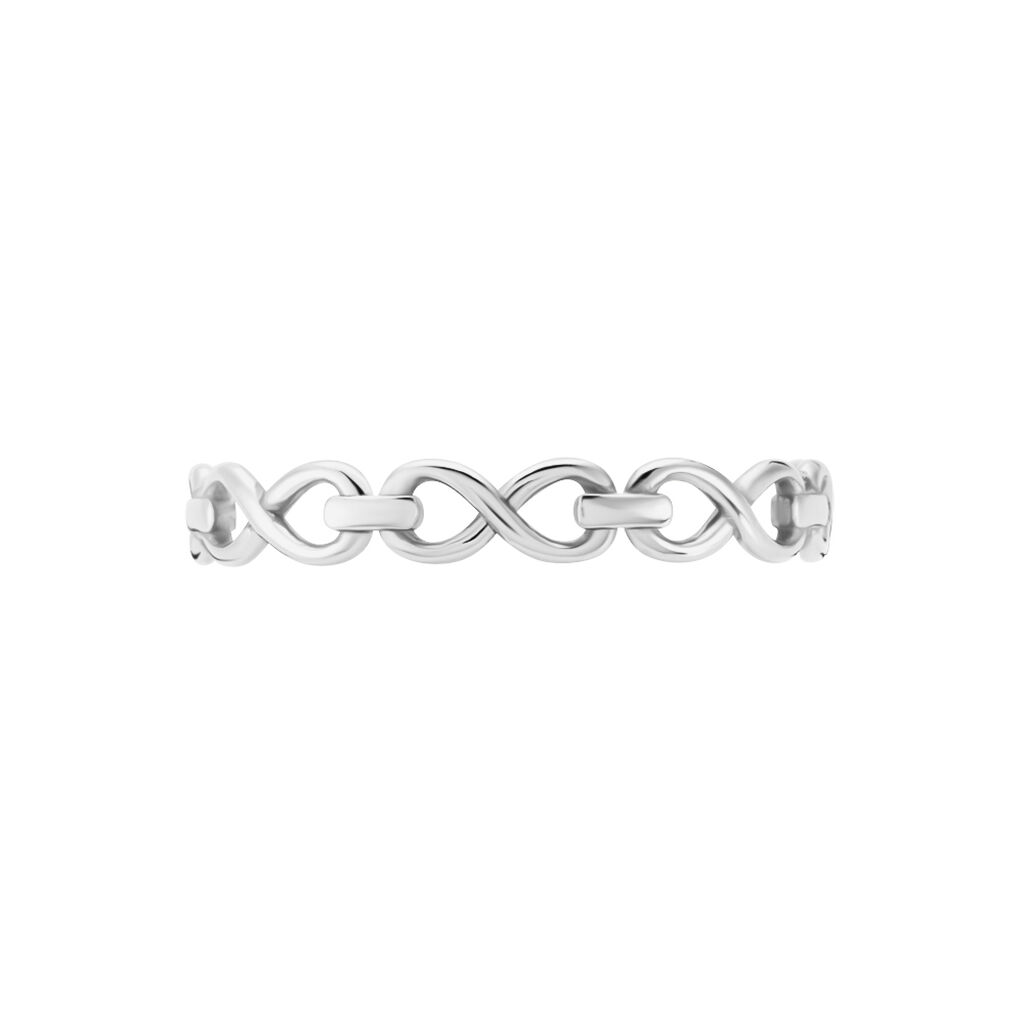 Bague Aquila Argent Blanc - Bagues fantaisie Femme | Histoire d’Or
