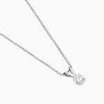 Pendentif Mabila Or Blanc Oxyde De Zirconium - Pendentifs Femme | Histoire d&rsquo;Or