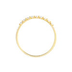 Bague Or Jaune Eclat D'etoile Oxyde De Zirconium - Bagues avec pierre Femme | Histoire d&rsquo;Or