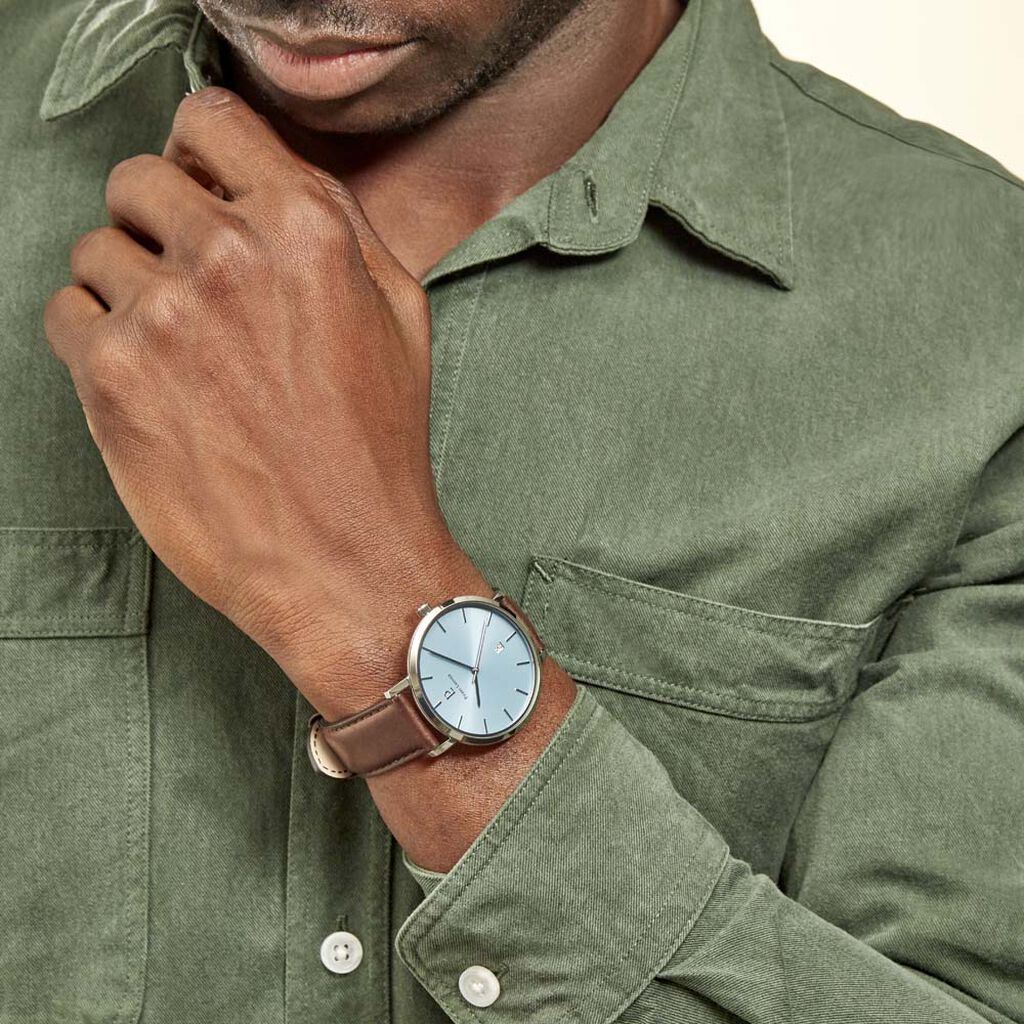 Montre Pierre Lannier Collection Echo Bleu - Montres Homme | Histoire d’Or