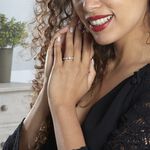 Bague Solitaire Anastasiane Or Blanc Diamant - Bagues solitaires Femme | Histoire d&rsquo;Or