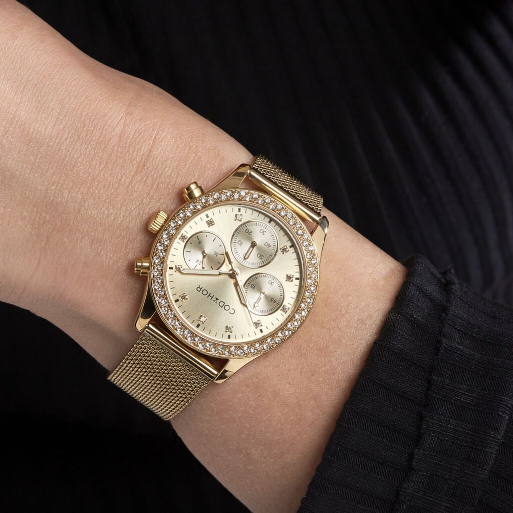 Montre Codhor Julia Doré - Montres Femme | Histoire d’Or