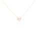 Collier Elwenn Argent Rose - Colliers Coeur Femme | Histoire d’Or