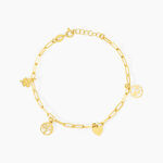 Bracelet Jonc Taola Argent Dor&eacute; - Bracelets Femme | Histoire d&rsquo;Or