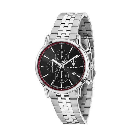 Montre Maserati Epoca Slim Noir - Montres chronographes Homme | Histoire d&rsquo;Or
