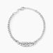 Bracelet Argent Blanc Quintila - Bracelets chaîne Femme | Histoire d’Or