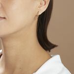 Cr&eacute;oles Keara Plaqu&eacute; Or Jaune - Boucles d'oreilles cr&eacute;oles Femme | Histoire d&rsquo;Or