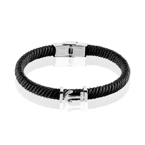 Bracelet Solal Acier Blanc - Bracelets cordon Homme | Histoire d’Or