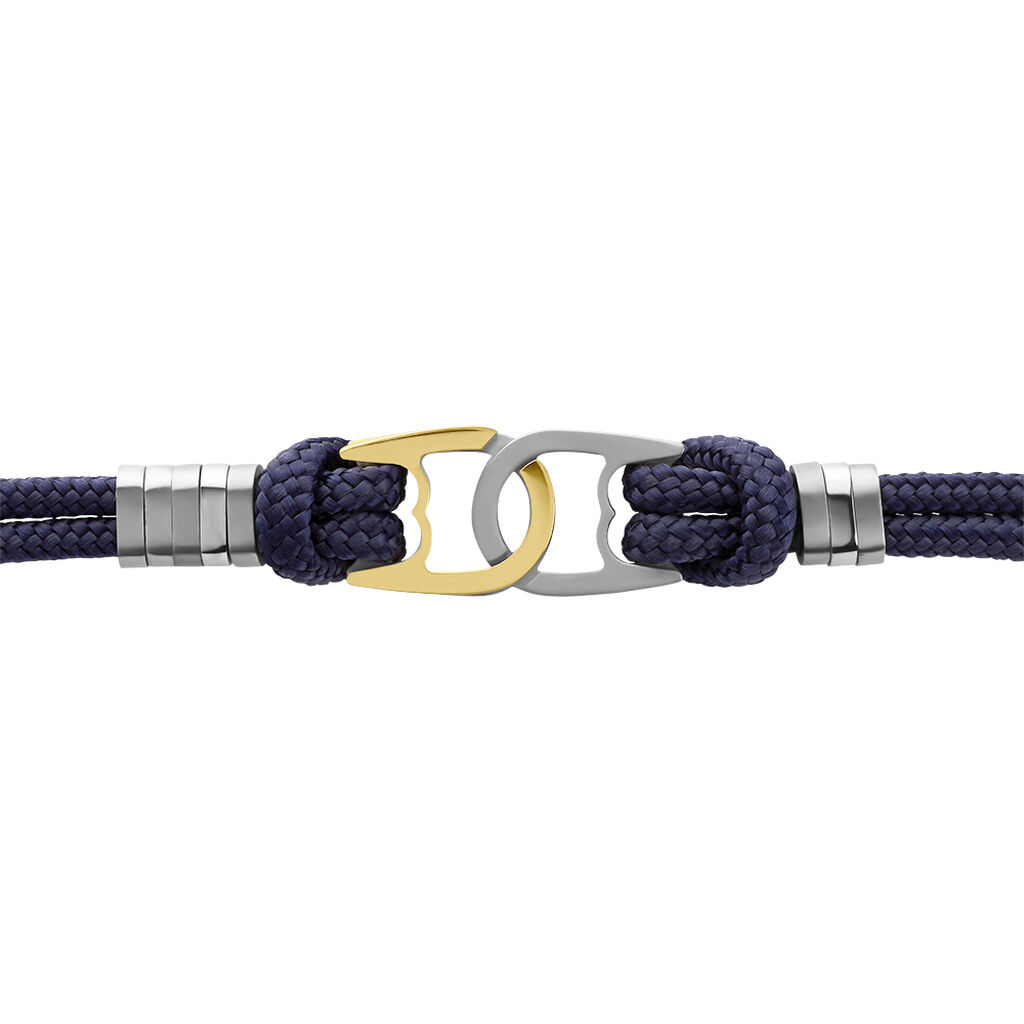 Bracelet Jourdan Calypso Cordon Bleu - Bracelets cordon Homme | Histoire d’Or