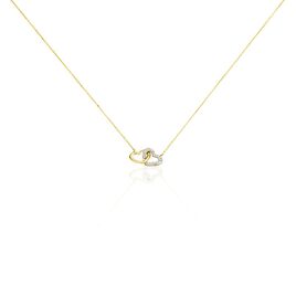 Collier Marciane Or Jaune Diamant - Colliers Coeur Femme | Histoire d’Or