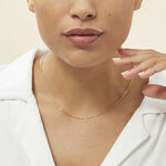 Cha&icirc;ne Igoa Maille For&ccedil;at Diamantee Or Jaune - Chaines Femme | Histoire d&rsquo;Or