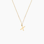 Pendentif Ionia Lettre Or Jaune - Pendentifs Famille | Histoire d&rsquo;Or