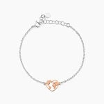 Bracelet Argent Bicolore Toyo - Bracelets Femme | Histoire d&rsquo;Or