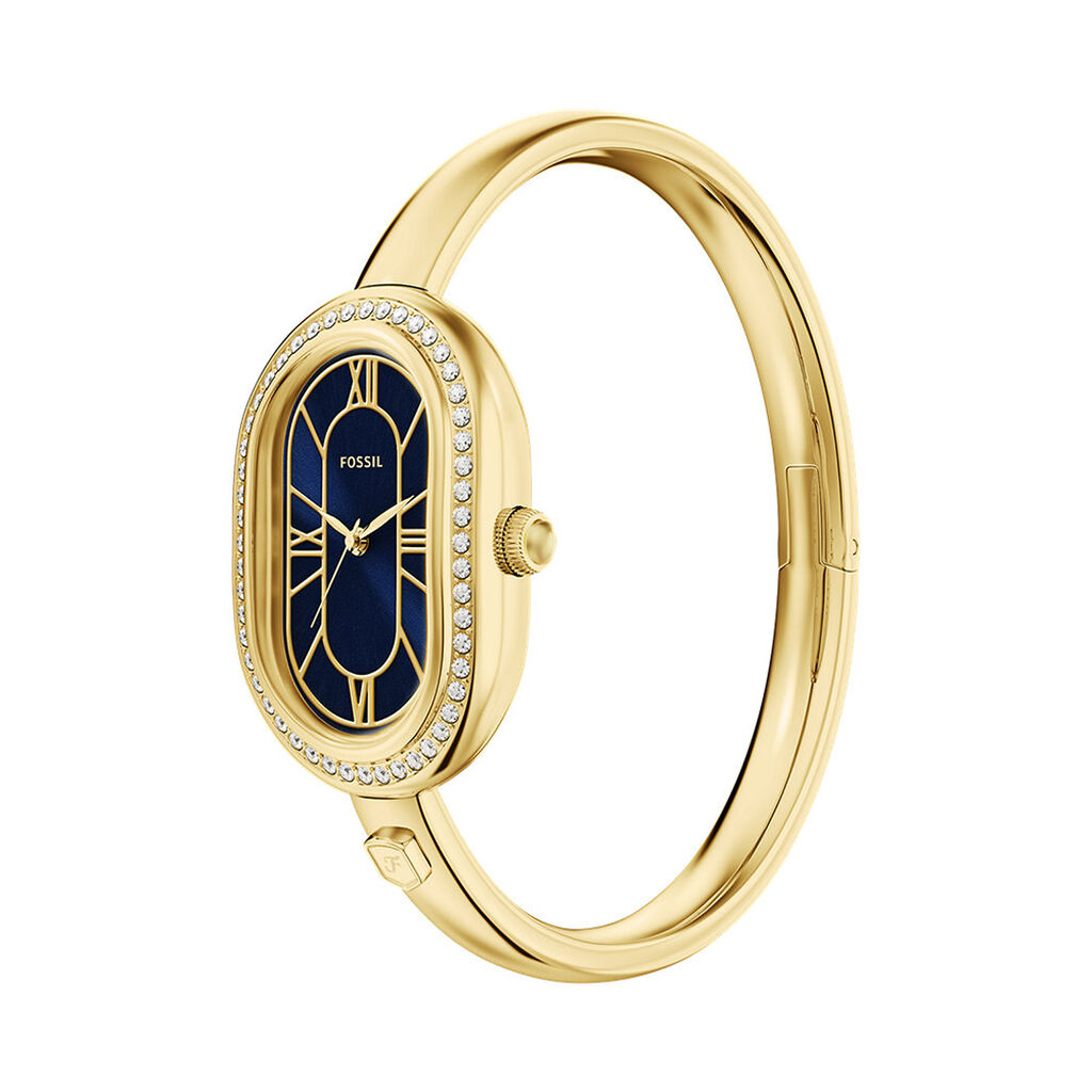 Montre Fossil Sloan Bleu - Montres Femme | Histoire d&rsquo;Or