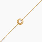 Bracelet Osana Argent Dor&eacute; A L'Or 750/1000 Nacre - Bracelets Femme | Histoire d&rsquo;Or
