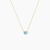 Collier Tender Love Or Jaune Topaze