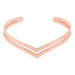 Bracelet Jonc Wilna Acier Rose - Bracelets fantaisie Femme | Histoire d’Or