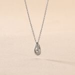 Collier Purete Or Blanc Diamant - Colliers Femme | Histoire d&rsquo;Or