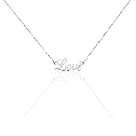 Collier Yuki Argent Blanc - Colliers fantaisie Femme | Histoire d&rsquo;Or