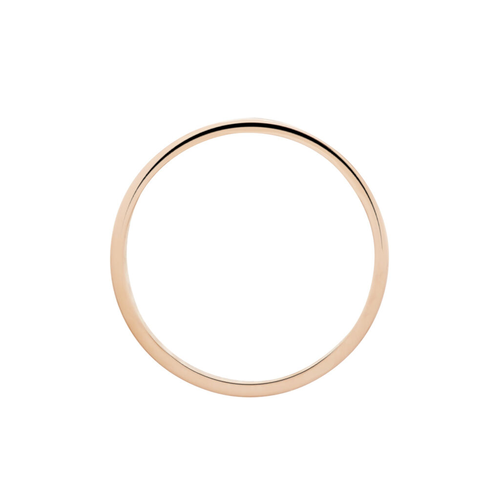 Alliances Argent Rose Inayah Ruban 3mm - Alliances Homme | Histoire d&rsquo;Or