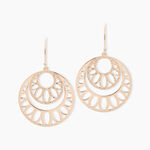 Boucles D'oreilles Pendantes Slorane Argent Rose - Boucles d'oreilles fantaisie Femme | Histoire d&rsquo;Or