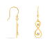 Boucles D'oreilles Pendantes Ademar Or Jaune Oxyde De Zirconium - Boucles d'oreilles pendantes Femme | Histoire d’Or