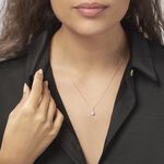 Collier Goutte Or Jaune Oxyde De Zirconium - Colliers Femme | Histoire d&rsquo;Or