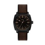 Montre Fossil Machine Noir - F&ecirc;te des p&egrave;res Homme | Histoire d&rsquo;Or