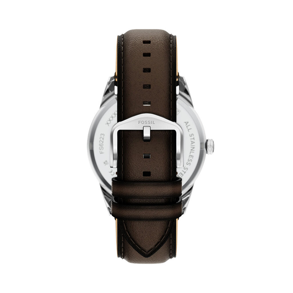 Montre Fossil Pearson Cr&egrave;me - F&ecirc;te des p&egrave;res Homme | Histoire d&rsquo;Or