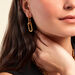 Boucles D'oreilles Pendantes Lyre Acier Jaune - Boucles d'oreilles fantaisie Femme | Histoire d’Or