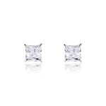 Boucles D'oreilles Puces Alys Argent Blanc Oxyde De Zirconium - Boucles d'oreilles fantaisie Femme | Histoire d&rsquo;Or