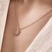 Collier Sarida Argent Rose Oxyde De Zirconium - Colliers Etoile Femme | Histoire d’Or