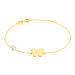 Bracelet Aurida Papillon Or Jaune Perle De Culture - Bracelets Naissance Enfant | Histoire d’Or
