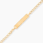 Bracelet Identite Bebe Or Jaune Eowyn - Bracelets Communion Enfant | Histoire d&rsquo;Or