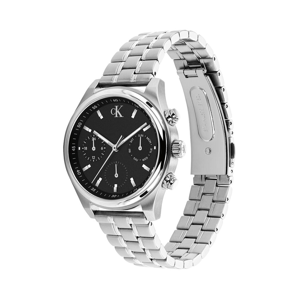 Montre Calvin Klein Modern Vintage Noir - Montres Homme | Histoire d&rsquo;Or