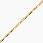 Bracelet Iris Or Jaune Maille Gourmette - Bracelets cha&icirc;ne Femme | Histoire d&rsquo;Or