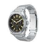 Montre Fossil Everett Chrono Vert - F&ecirc;te des p&egrave;res Homme | Histoire d&rsquo;Or