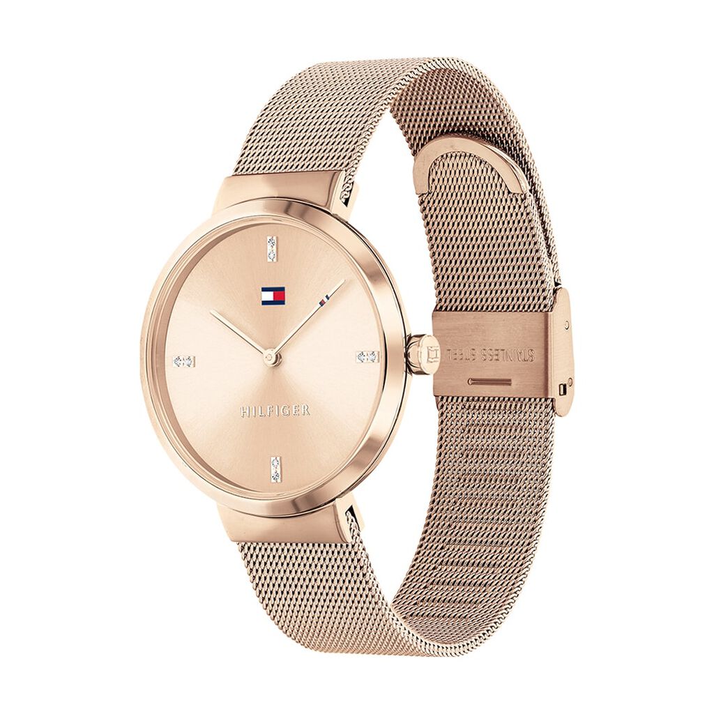 Montre Tommy Hilfiger Rose - Montres Femme | Histoire d’Or