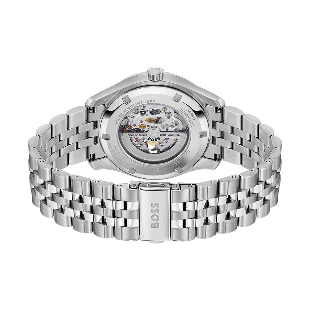 Montre Boss Principle Skeleton Vert - Montres Homme | Histoire d’Or