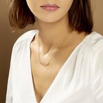 Collier Folia Plaqu&eacute; Or Jaune - Colliers Femme | Histoire d&rsquo;Or