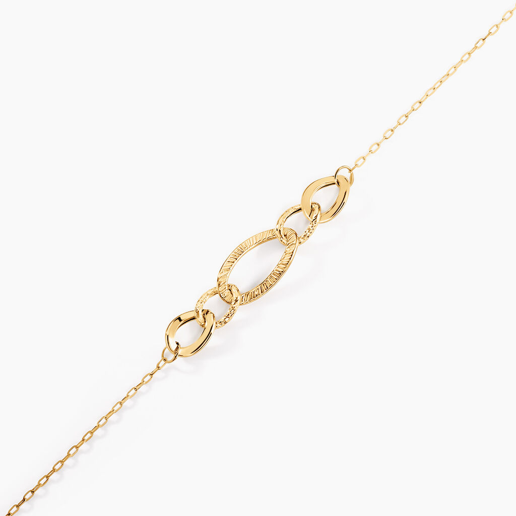 Bracelet Oralee Or Jaune - Bijoux sans pierre Femme | Histoire d&rsquo;Or